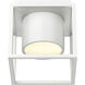 Desmond LED 7.13 inch Matte White Flush Mount Ceiling Light